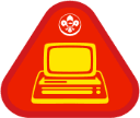 Computer badge